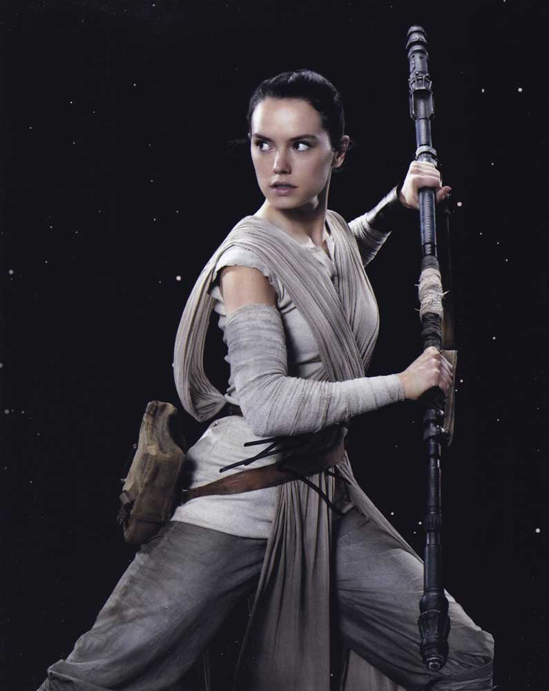 Daisy Ridley in-person autographed photo Star Wars