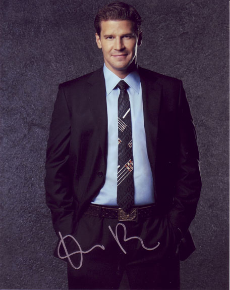 David Boreanaz in-person autographed photo