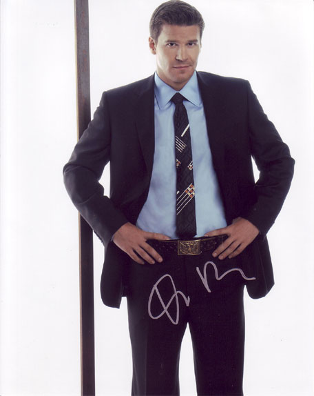 David Boreanaz in-person autographed photo