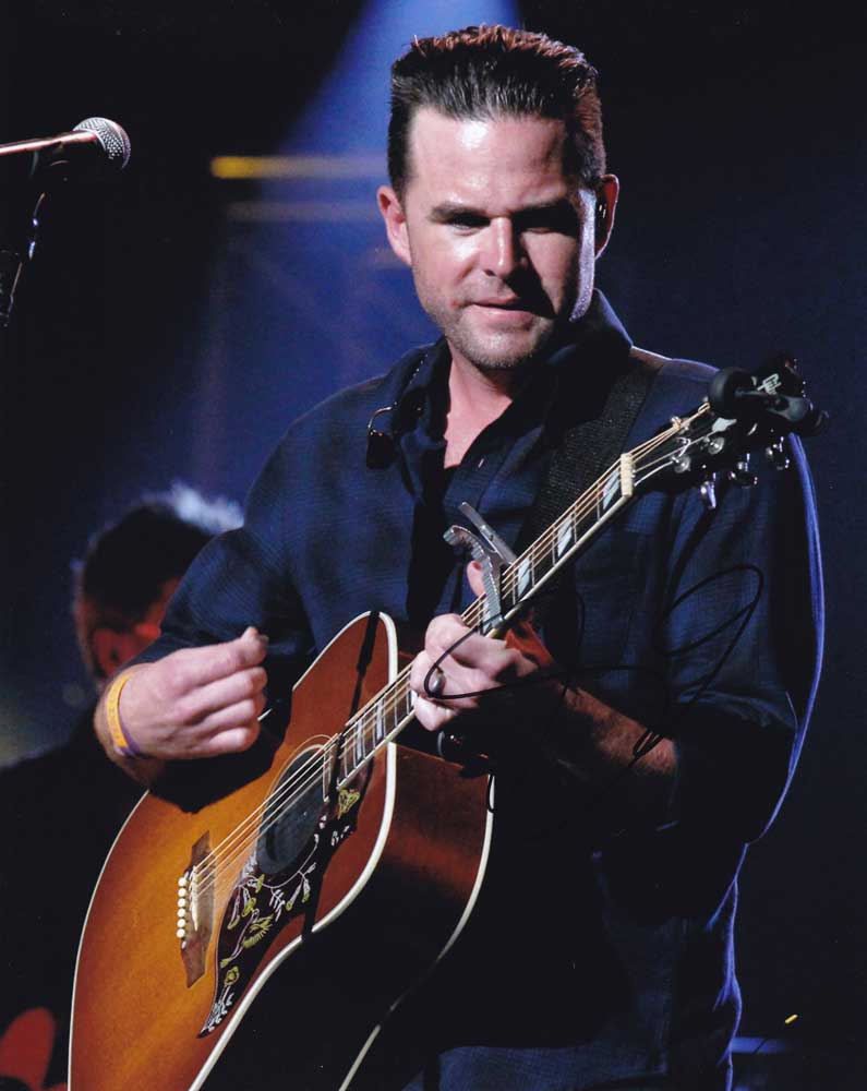 David Nail in-person autographed photo