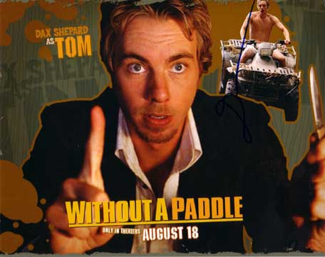 Dax Shepard in-person autographed photo