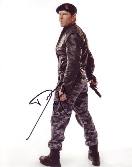 Dennis Quaid in-person autographed photo