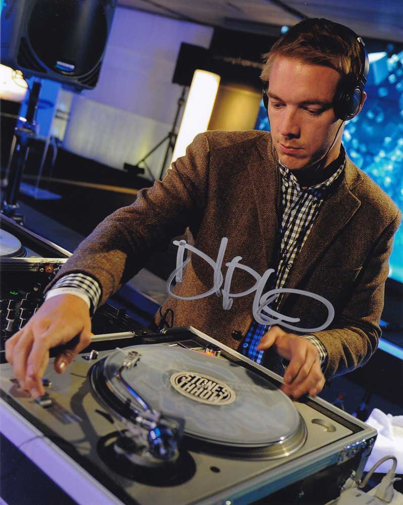 Diplo in-person autographed photo