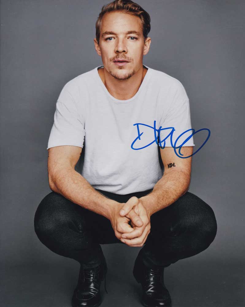 Diplo in-person autographed photo