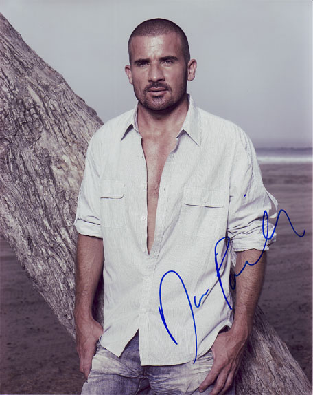 Dominic Purcell in-person autographed photo