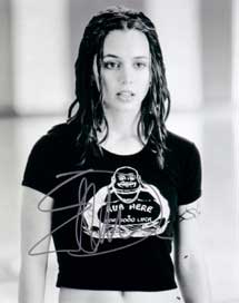 Eliza Dushku in-person autographed photo