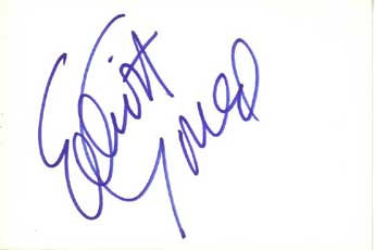 Elliott Gould Autographed Index Card