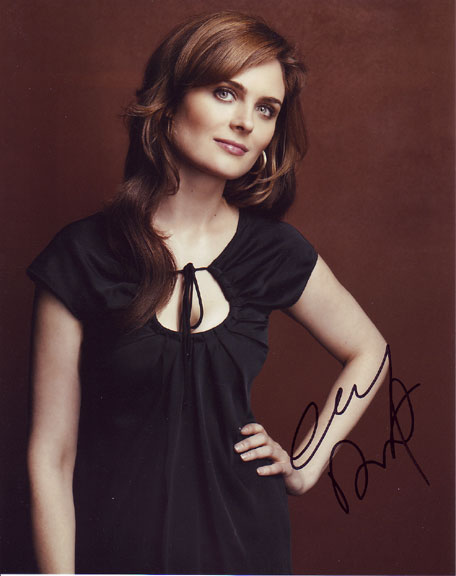 Emily Deschanel autographed photo for sale