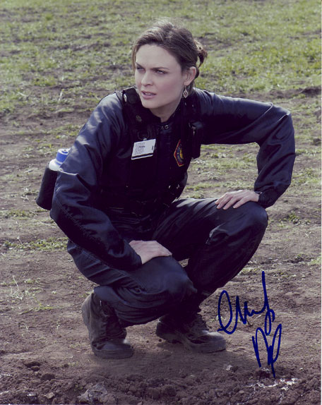 Emily Deschanel autographed photo for sale