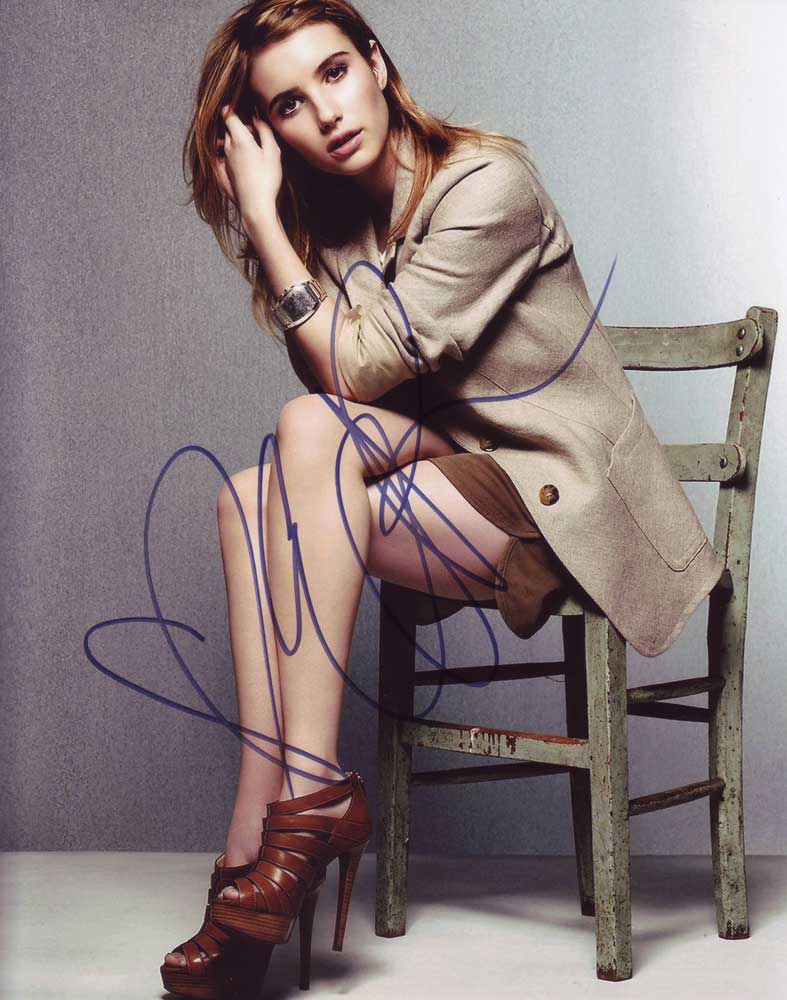 Emma Roberts in-person autographed photo