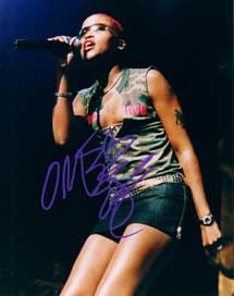 Eve in-person autographed photo