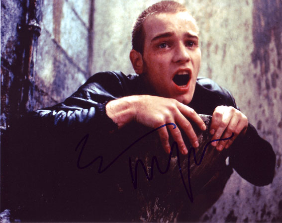Ewan McGregor in-person autographed photo