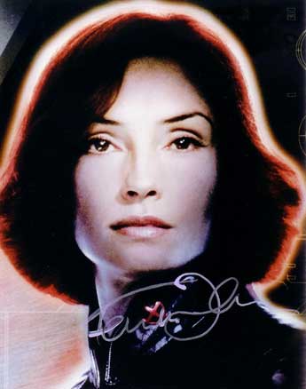 Famke Janssen autographed photo for sale