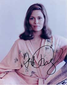 Faye Dunaway in-person autographed photo