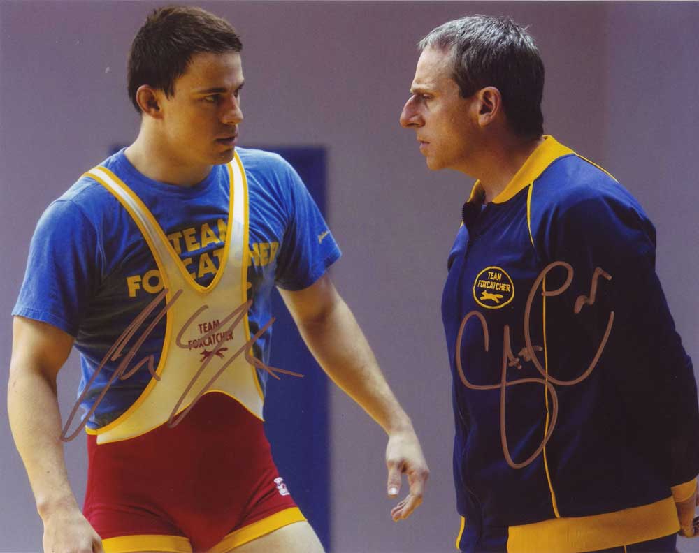 Foxcatcher In-person autographed Cast Photo
