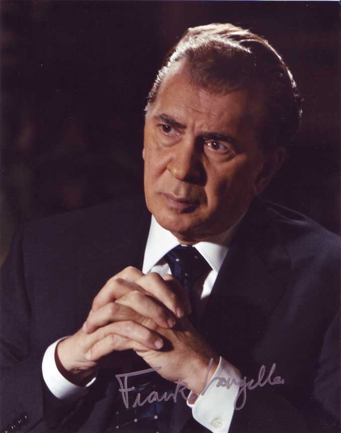 Frank Langella in-person autographed photo