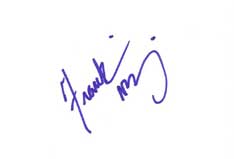 Frankie Muniz Autographed Index Card