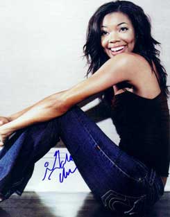 Gabrielle Union in-person autographed photo