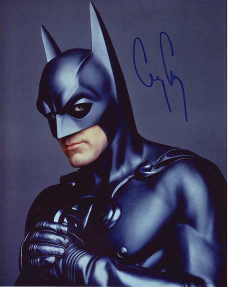 George Clooney in-person autographed photo