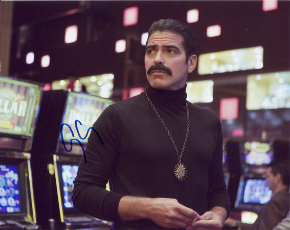George Clooney in-person autographed photo