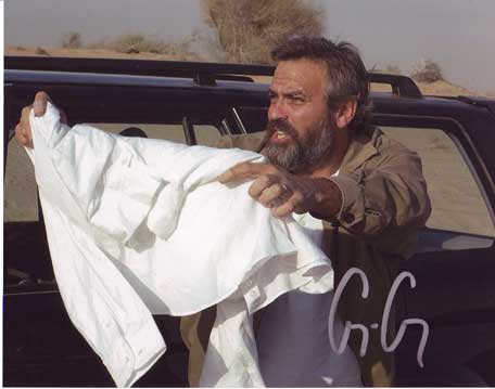 George Clooney in-person autographed photo