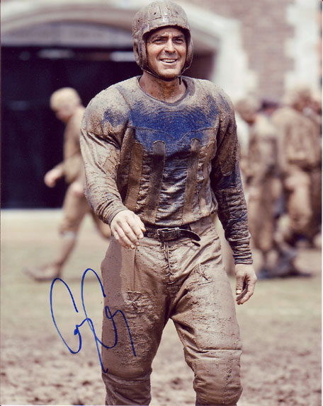 George Clooney in-person autographed photo