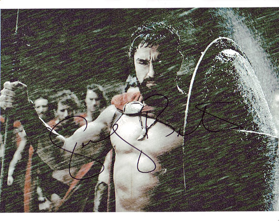 Gerard Butler in-person autographed photo