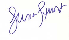 Gloria Stuart Autographed Index Card
