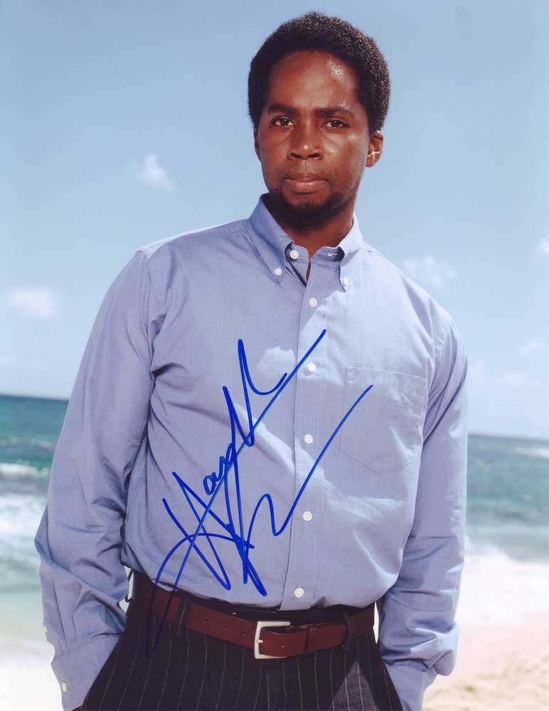 Harold Perrineau Jr. in-person autographed photo