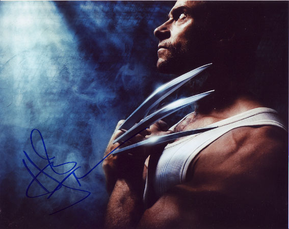 Hugh Jackman In-Person Autographed photo