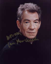 Ian McKellen in-person autographed photo