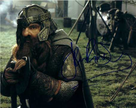 John Rhys-Davies in-person autographed photo