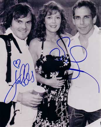 Jack Susan and Ben in-person autographed photo