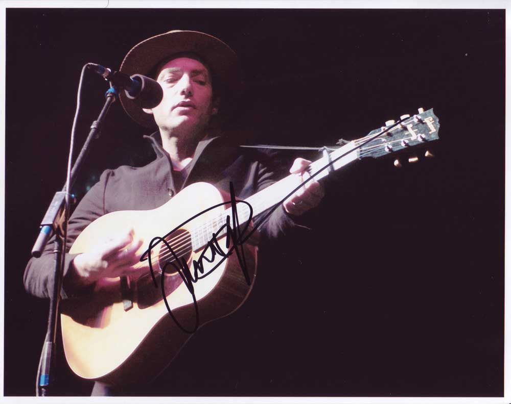 Jakob Dylan In-Person Autographed photo