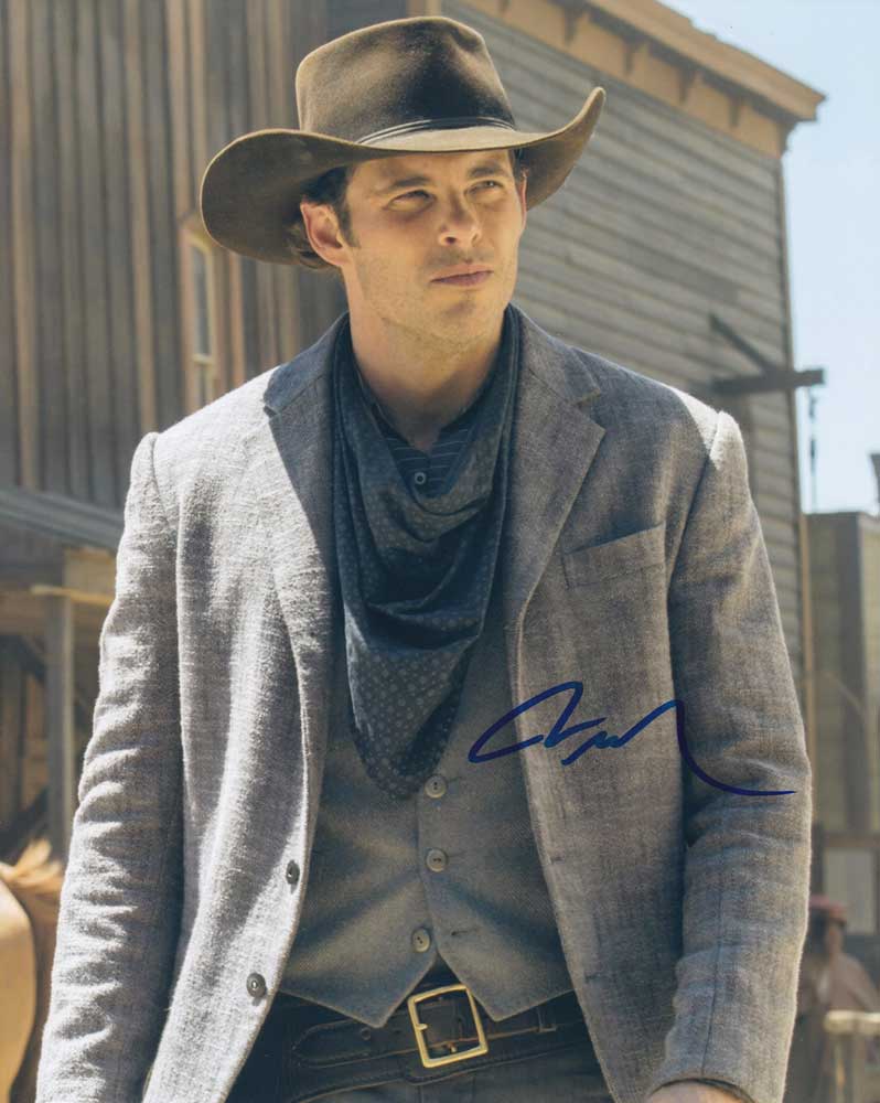 James Marsden in-person autographed photo Westworld