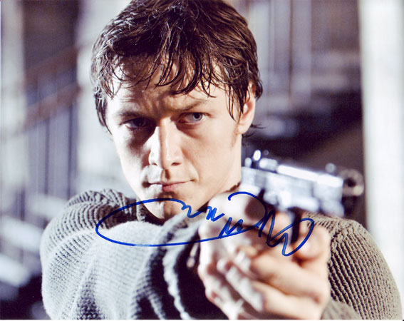 James McAvoy in-person autographed photo