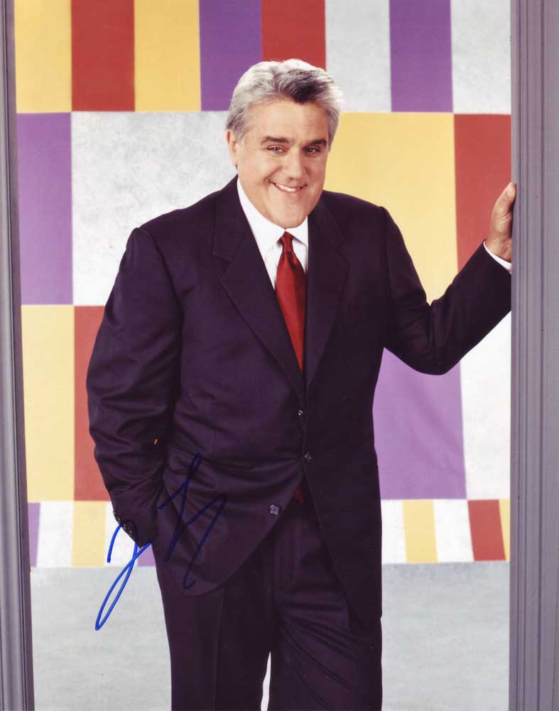 Jay Leno in-person autographed photo