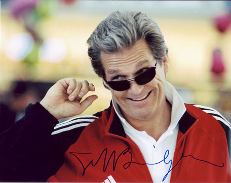 Jeff Bridges in-person autographed photo