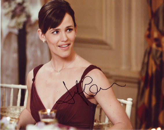 Jennifer Garner autographed photo for sale