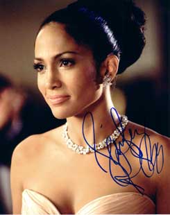 Jennifer Lopez in-person autographed photo