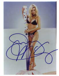 Jenny McCarthy autographed photo for sale