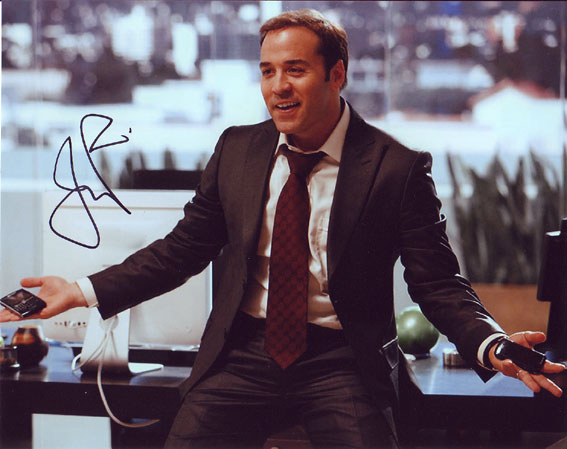 Jeremy Piven in-person autographed photo