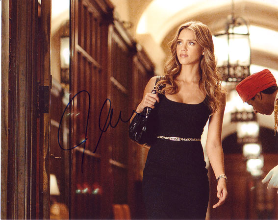 Jessica Alba in-person autographed photo