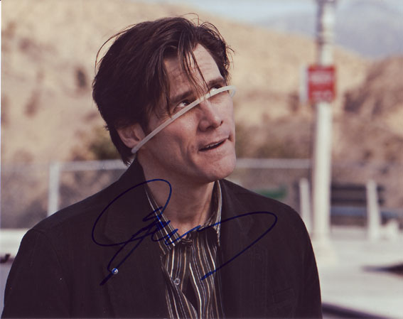 Jim Carrey in-person autographed photo