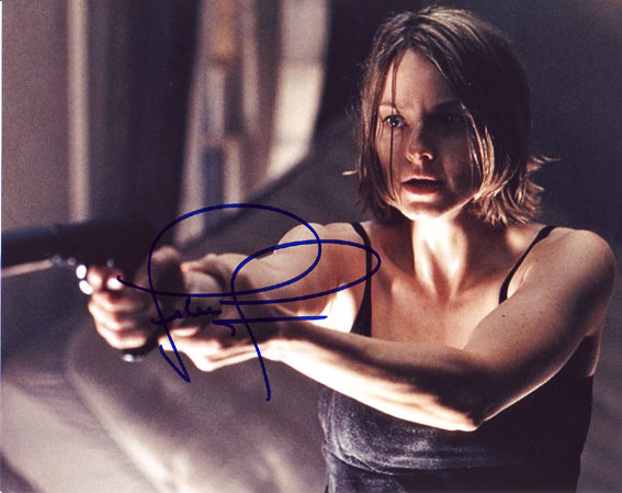 Jodie Foster in-person autographed photo