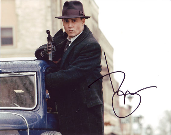 Johnny Depp in-person autographed photo
