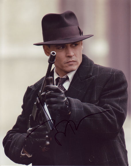 Johnny Depp in-person autographed photo