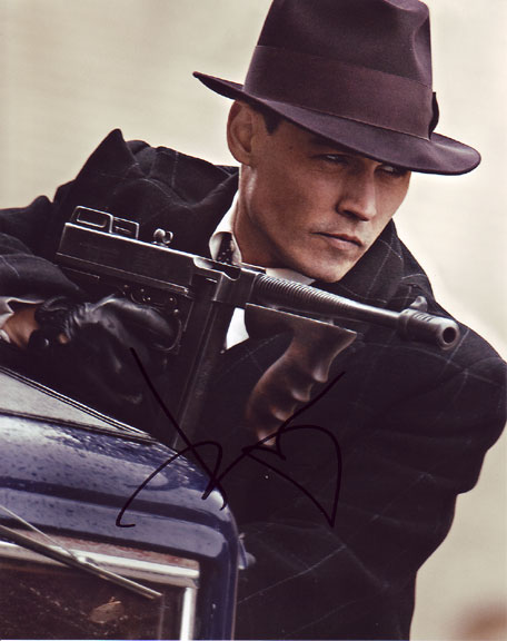 Johnny Depp in-person autographed photo