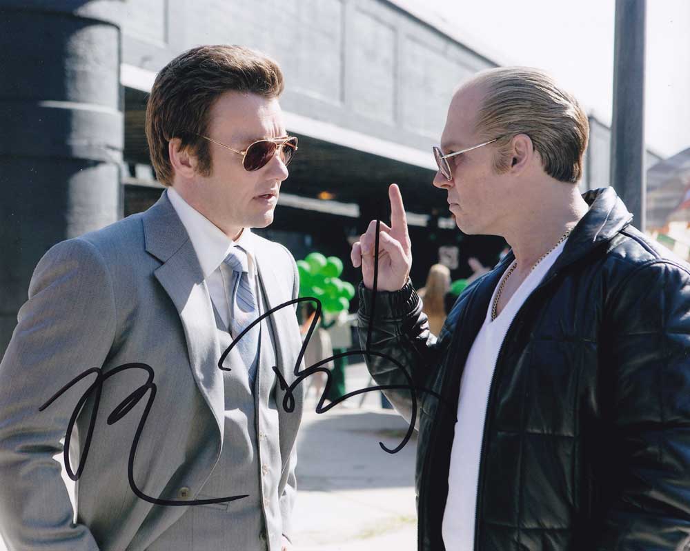 Black Mass In-person autographed Cast Photo