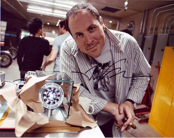 Jon Favreau in-person autographed photo